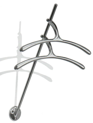 coat stand (wall-mounted) | Spinder - Design by F.A. Porsche